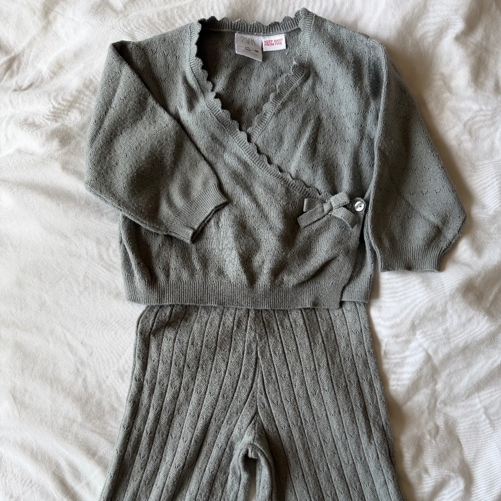 Zara knit set kids